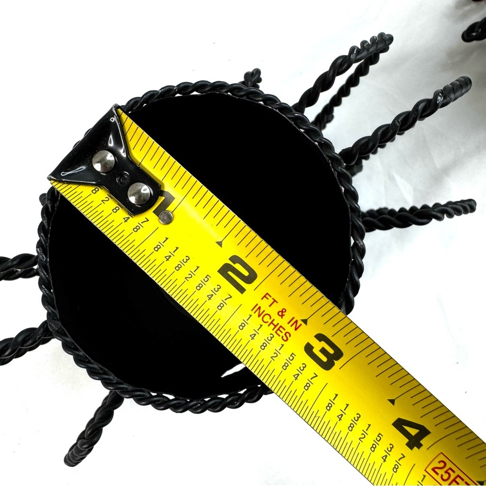 Halloween Mini Spooky Spider Candle Holder Set Spider Decor - Picture 10 of 11